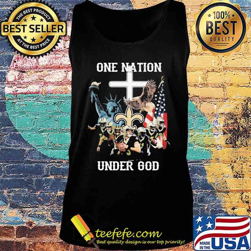 New orleans saints one nation under god s Tank top New orleans saints one nation under god s Tank top