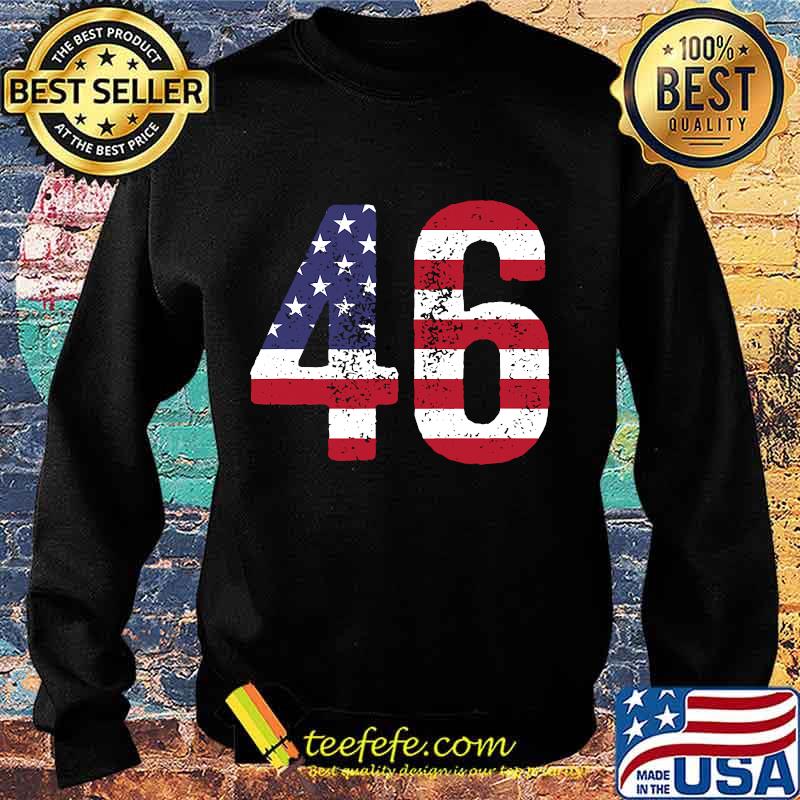 Official 46 American Flag Shirt Sweater Official 46 American Flag Shirt Sweater