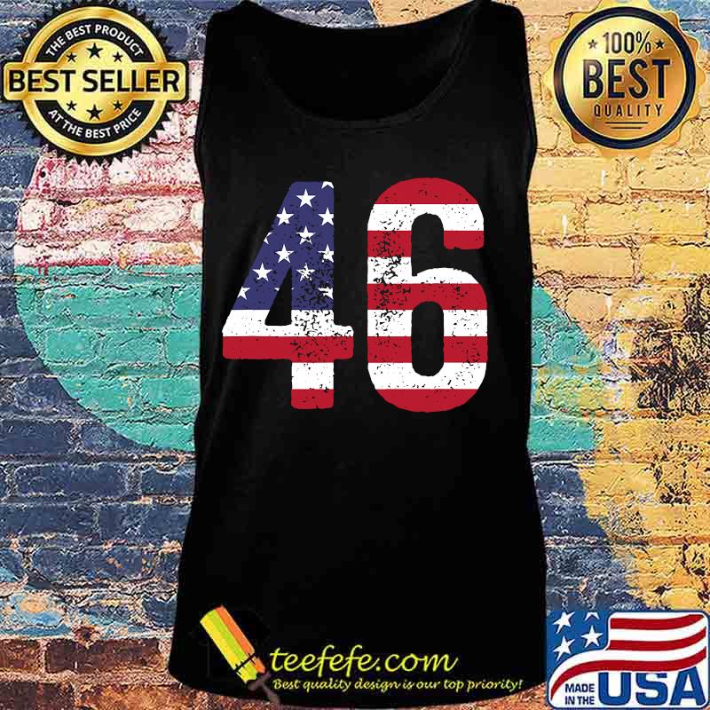 Official 46 American Flag Shirt Tank top Official 46 American Flag Shirt Tank top