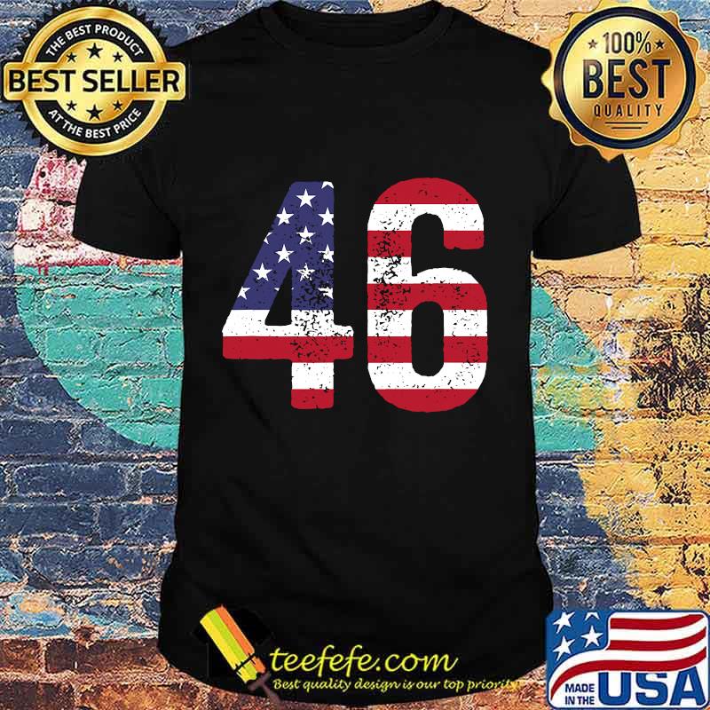 Official 46 American Flag Shirt Official 46 American Flag Shirt