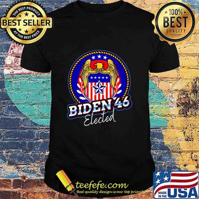 Official Biden 46 Elected Joe Biden 46th President 2020 Shirt