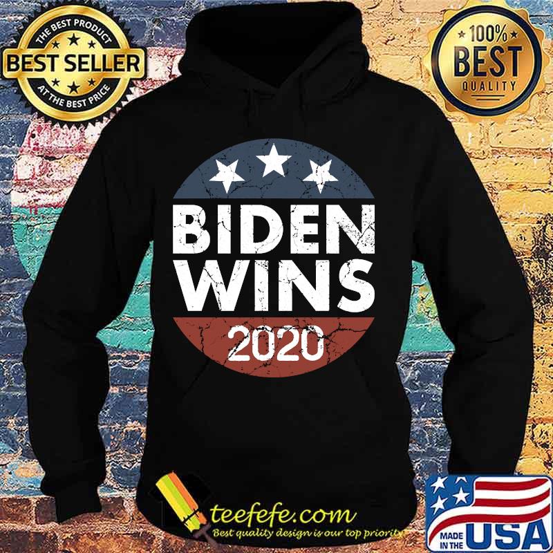 Official Biden Wins 2020 Shirt Hoodie Official Biden Wins 2020 Shirt Hoodie