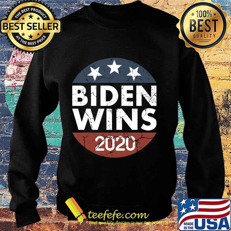 Official Biden Wins 2020 Shirt Sweater Official Biden Wins 2020 Shirt Sweater