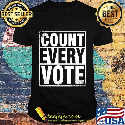 Official Count Every Vote Shirt