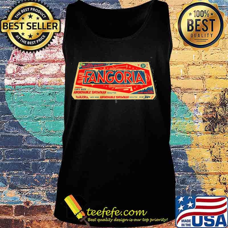 Official Fangoria Trademark Carton Box Shirt Tank top Official Fangoria Trademark Carton Box Shirt Tank top
