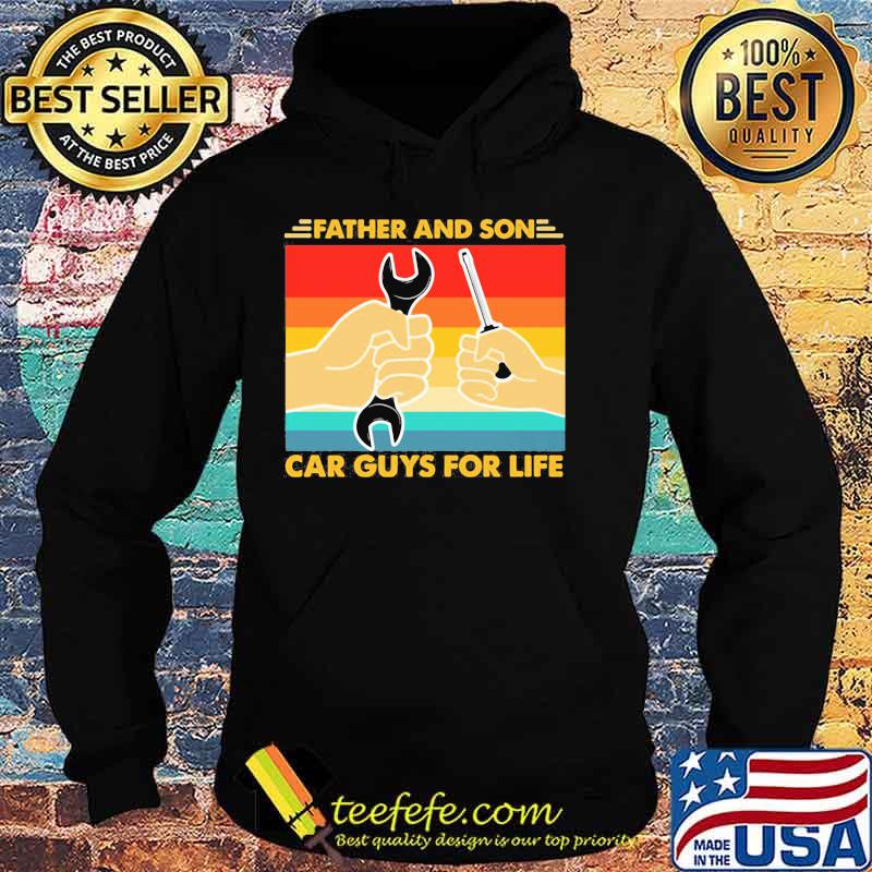 Official Father And Son Car Guys For Life Vintage Shirt Hoodie Official Father And Son Car Guys For Life Vintage Shirt Hoodie