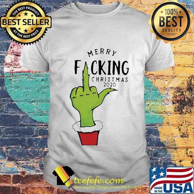 Official Grinch Merry Fucking Christmas 2020 Shirt