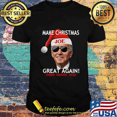 Official Joe Biden Kamala Harris 2020 Make Christmas Great Again Shirt