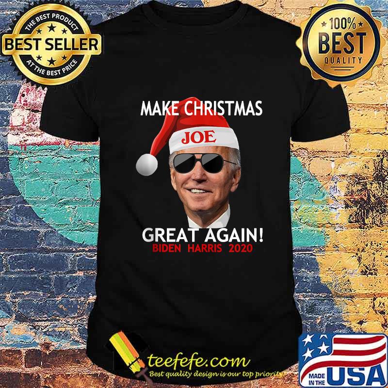 Official Joe Biden Kamala Harris 2020 Make Christmas Great Again Shirt Official Joe Biden Kamala Harris 2020 Make Christmas Great Again Shirt