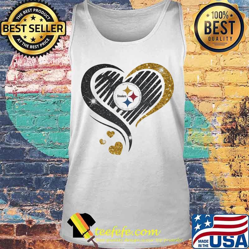 Official Logo Steelers Hearts Shirt Tank top Official Logo Steelers Hearts Shirt Tank top