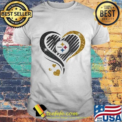 Official Logo Steelers Hearts Shirt