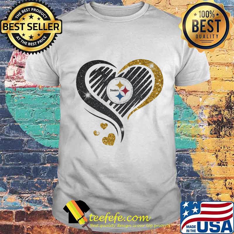Official Logo Steelers Hearts Shirt Official Logo Steelers Hearts Shirt