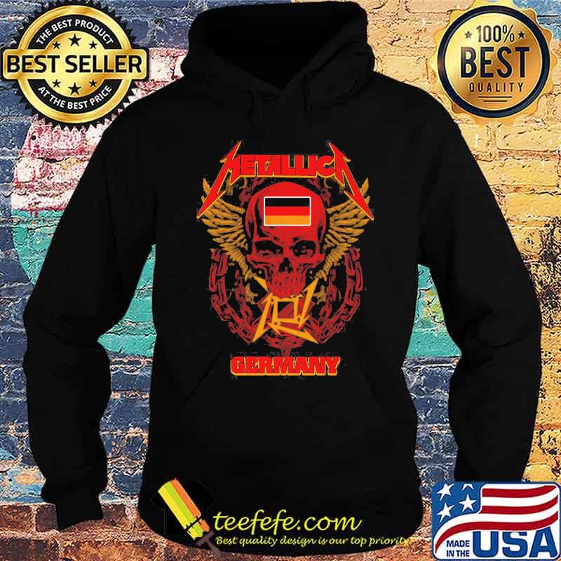 Official Metallic Germany Skull Flag Shirt Hoodie Official Metallic Germany Skull Flag Shirt Hoodie