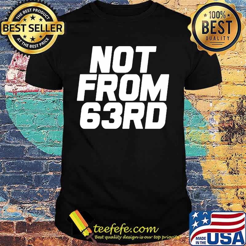 Official not from 63rd 2020 shirt