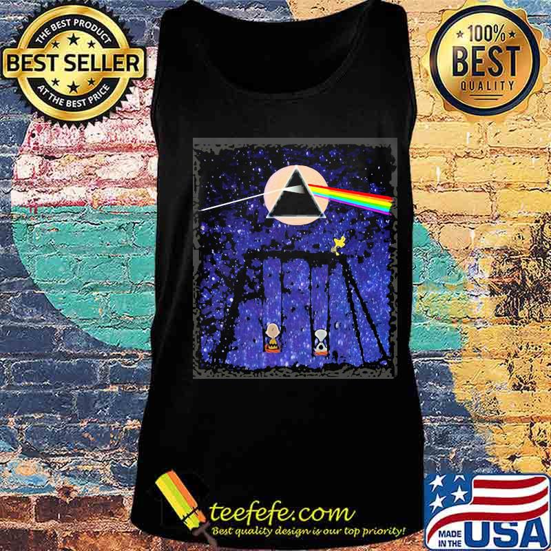 Official Pink Floyd Night Moon Lgbt Snoopy Shirt Tank top Official Pink Floyd Night Moon Lgbt Snoopy Shirt Tank top