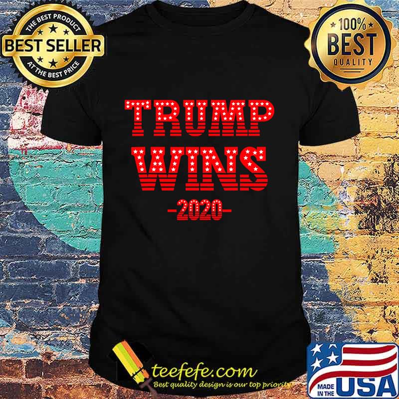 Official Trump Wins 2020 Shirt