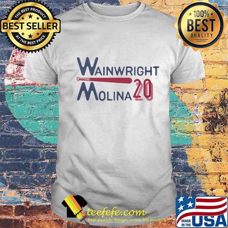 Official wainwright molina 2020 baseball shirt Official wainwright molina 2020 baseball shirt