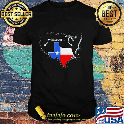 Official Whatever Flag Map Shirt