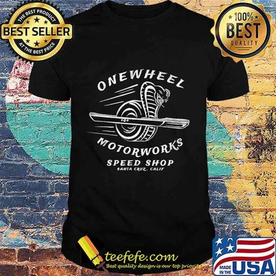 Onewheel motorworks speed shop santa cruz calif shirt
