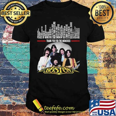 Peace Of Mind Smoking Hitch A Ride Thank You For Memories Boston Shirt