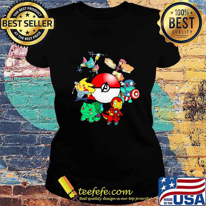 Pikachu and friends meme avenger s Ladies tee Pikachu and friends meme avenger s Ladies tee