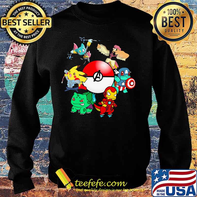 Pikachu and friends meme avenger s Sweater Pikachu and friends meme avenger s Sweater