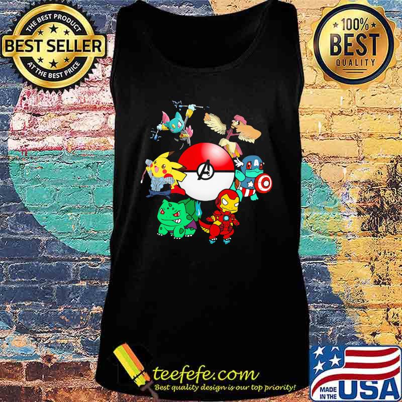 Pikachu and friends meme avenger s Tank top Pikachu and friends meme avenger s Tank top