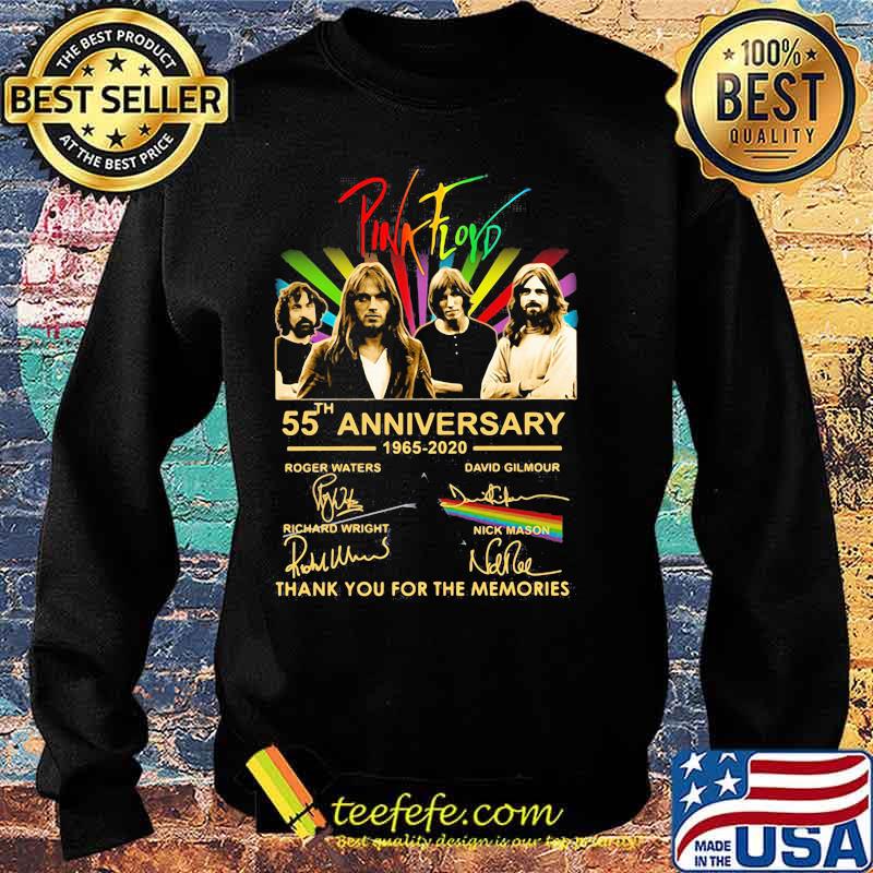 Pink Floyd Lgbt 55th Anniversary Signatures Thank For The Memories Shirt Sweater Pink Floyd Lgbt 55th Anniversary Signatures Thank For The Memories Shirt Sweater