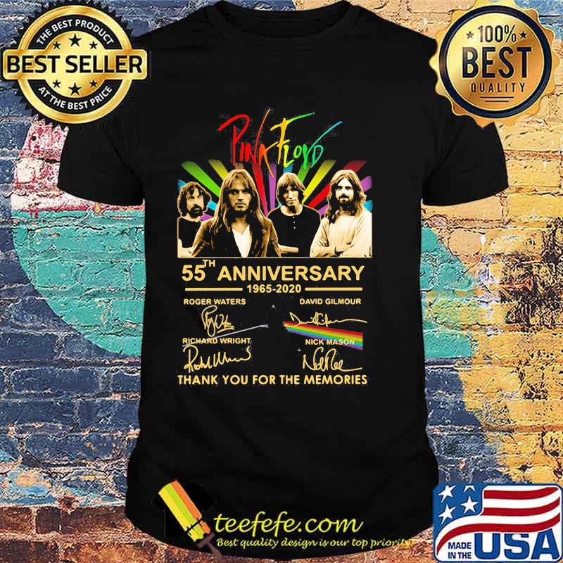 Pink Floyd Lgbt 55th Anniversary Signatures Thank For The Memories Shirt Pink Floyd Lgbt 55th Anniversary Signatures Thank For The Memories Shirt