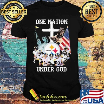 Pittsburgh steelers 88th one nation under god shirt