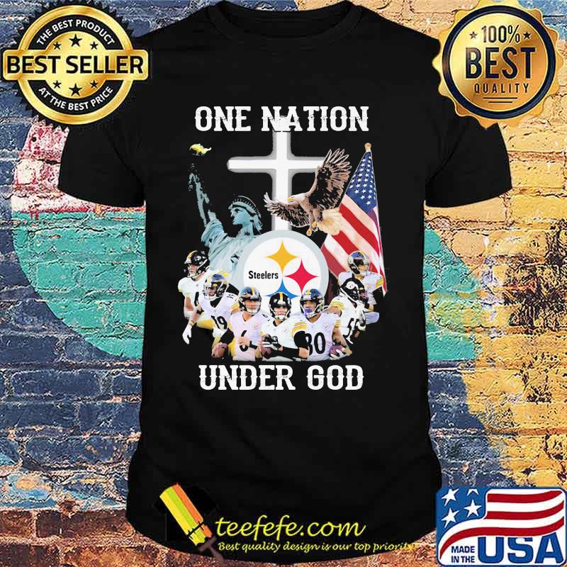 Pittsburgh steelers 88th one nation under god shirt