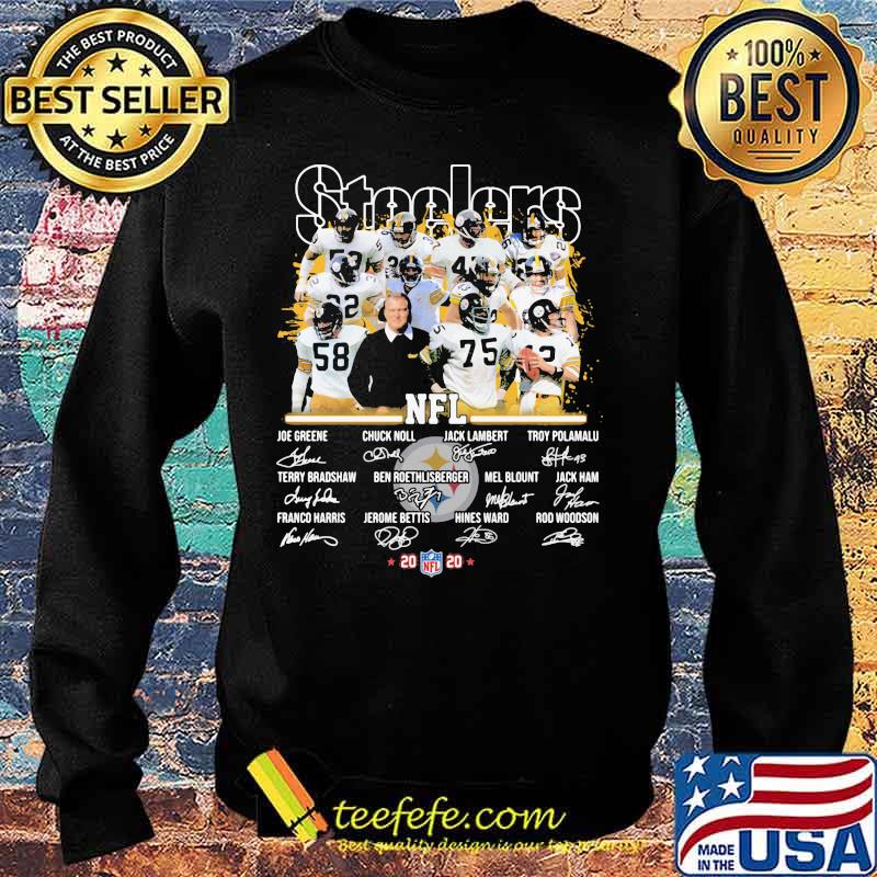 Pittsburgh steelers nfl 2020 champions signatures s Sweater Pittsburgh steelers nfl 2020 champions signatures s Sweater