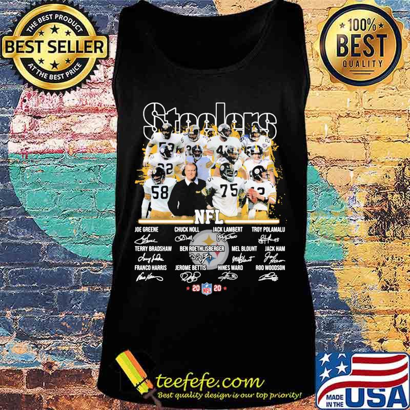Pittsburgh steelers nfl 2020 champions signatures s Tank top Pittsburgh steelers nfl 2020 champions signatures s Tank top