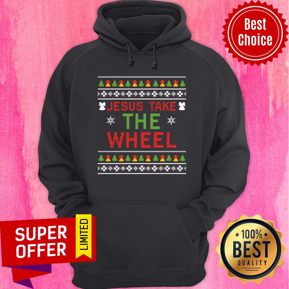 Premium Jesus Take The Wheel Ugly Christmas Shirt