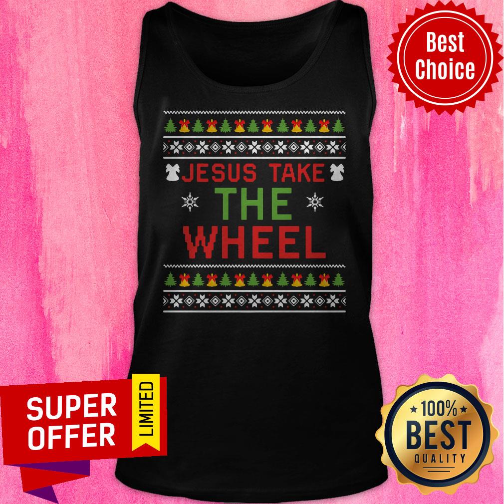 Premium Jesus Take The Wheel Ugly Christmas Shirt