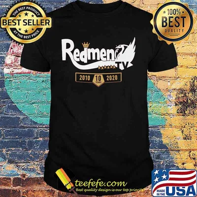Redmen 10 years 2010 2020 king shirt