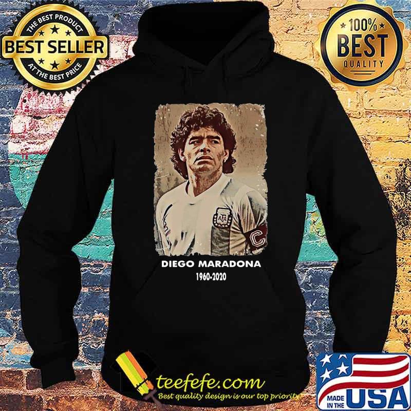 Rip Diego Maradona 1960 2020 Football Shirt Hoodie Rip Diego Maradona 1960 2020 Football Shirt Hoodie