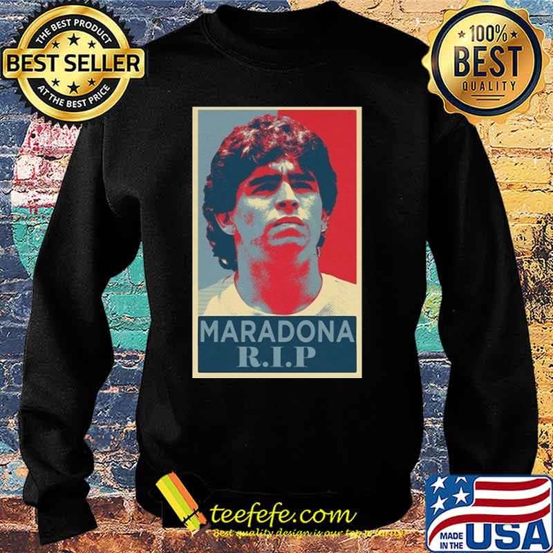 RIP Diego Maradona The Golden Boy Hand Of God Shirt Sweater RIP Diego Maradona The Golden Boy Hand Of God Shirt Sweater