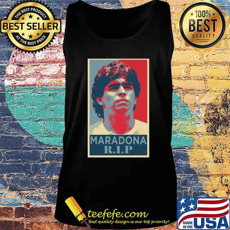 RIP Diego Maradona The Golden Boy Hand Of God Shirt Tank top RIP Diego Maradona The Golden Boy Hand Of God Shirt Tank top