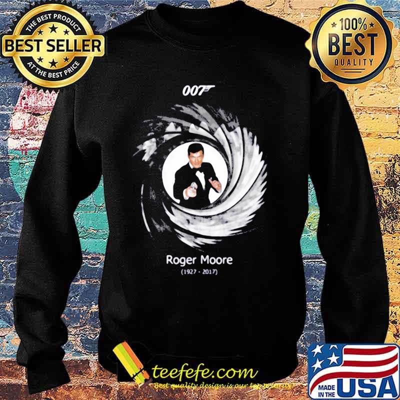 Roger Moore 1927 2017 James Bond 007 Shir Sweater Roger Moore 1927 2017 James Bond 007 Shir Sweater