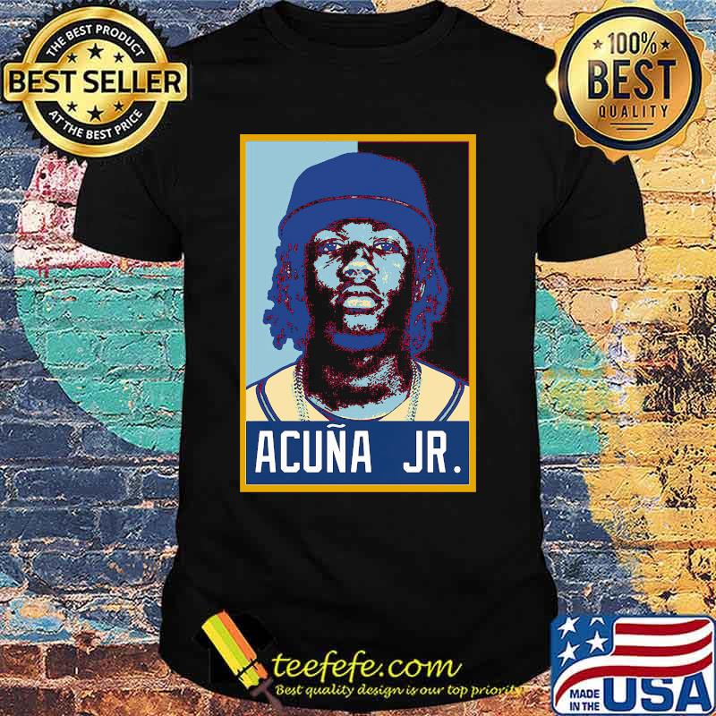 Ronald acuna jr. baseball player art shirt
