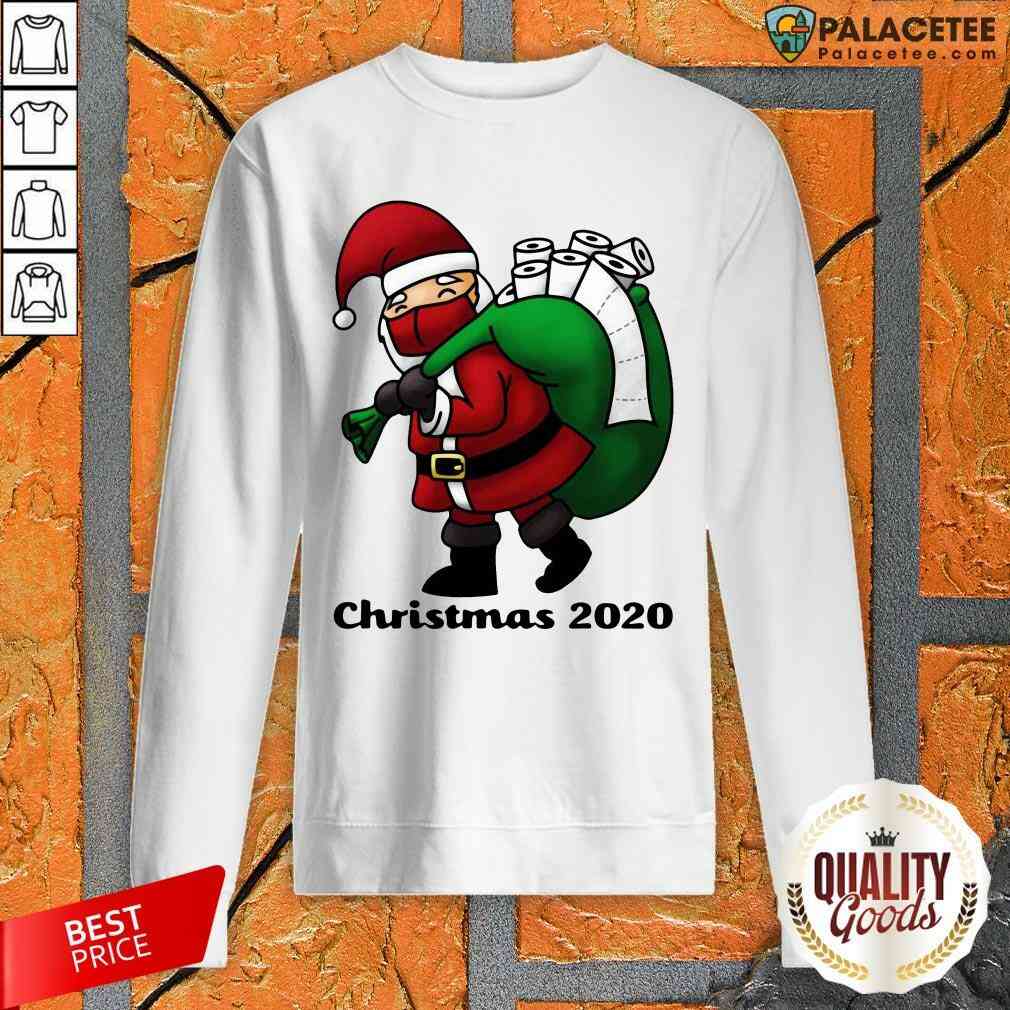 Santa Christmas 2020 Toilet Paper Christmas Shirt