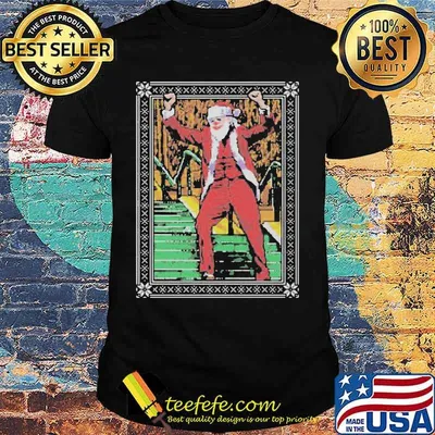 Santa claus joker ugly christmas shirt