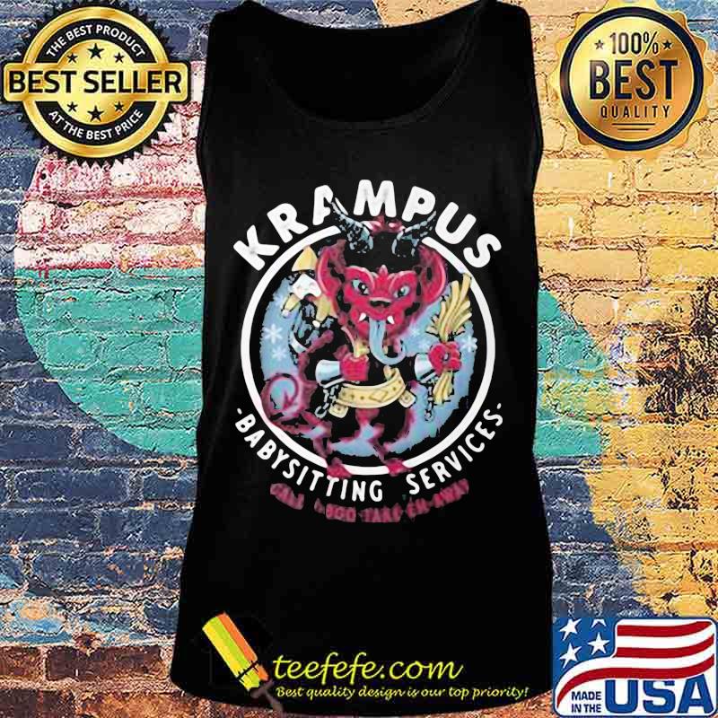 Satan krampus babysitting services s Tank top Satan krampus babysitting services s Tank top