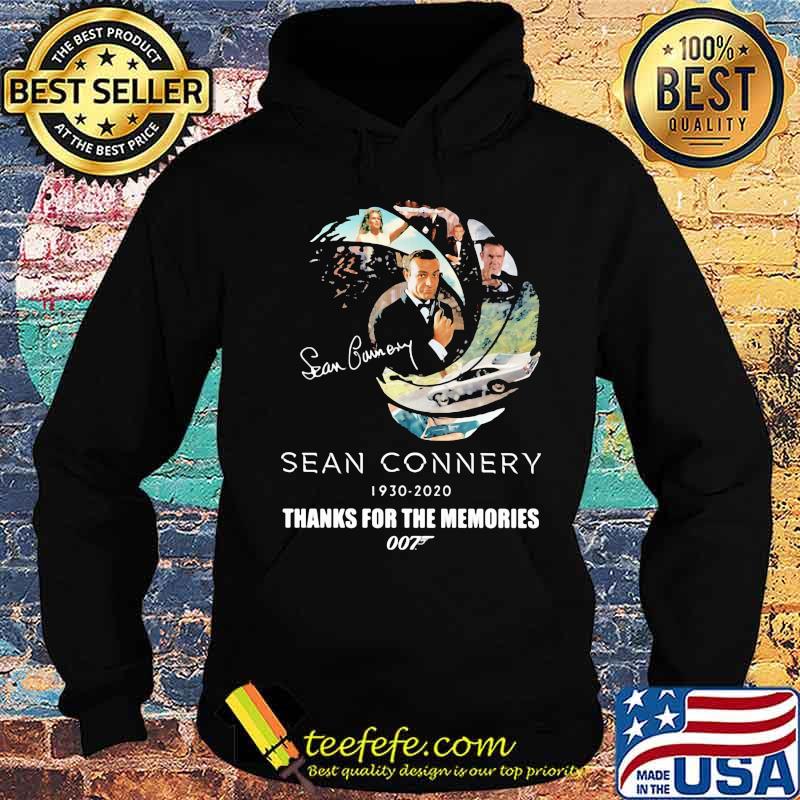 Sean connery 1930 2020 thank you for the memories signature s Hoodie Sean connery 1930 2020 thank you for the memories signature s Hoodie