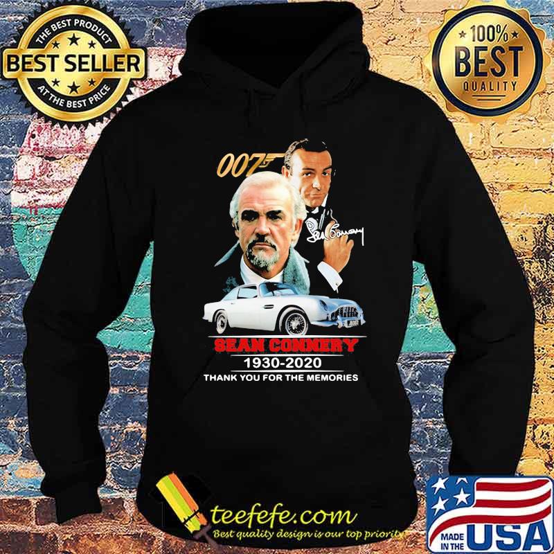 Sean connery 1930 2020 thank you for the memories signature s Hoodie Sean connery 1930 2020 thank you for the memories signature s Hoodie