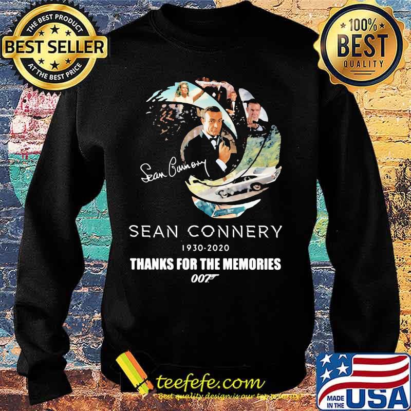 Sean connery 1930 2020 thank you for the memories signature s Sweater Sean connery 1930 2020 thank you for the memories signature s Sweater