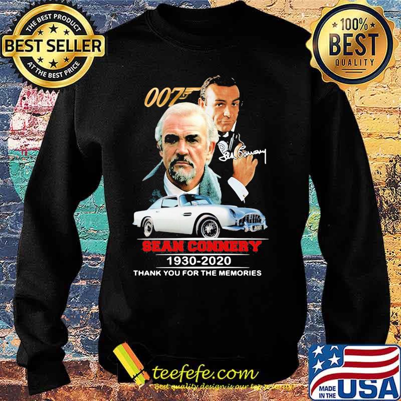 Sean connery 1930 2020 thank you for the memories signature s Sweater Sean connery 1930 2020 thank you for the memories signature s Sweater