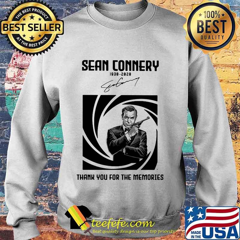 Sean connery 1930 2020 thank you for the memories signature s Sweater Sean connery 1930 2020 thank you for the memories signature s Sweater