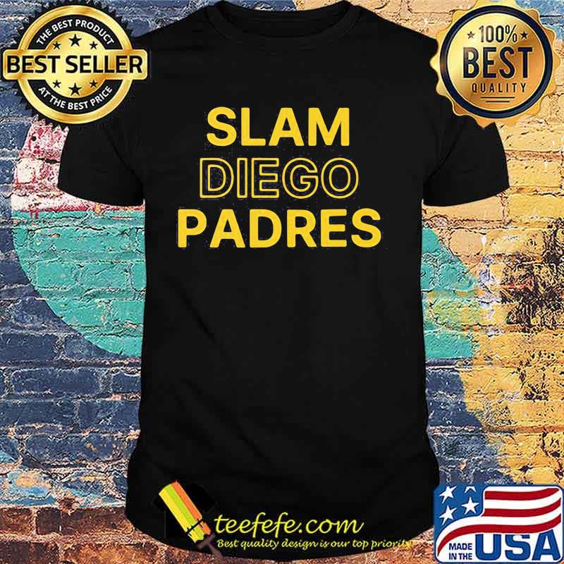Slam diego padres baseball shirt